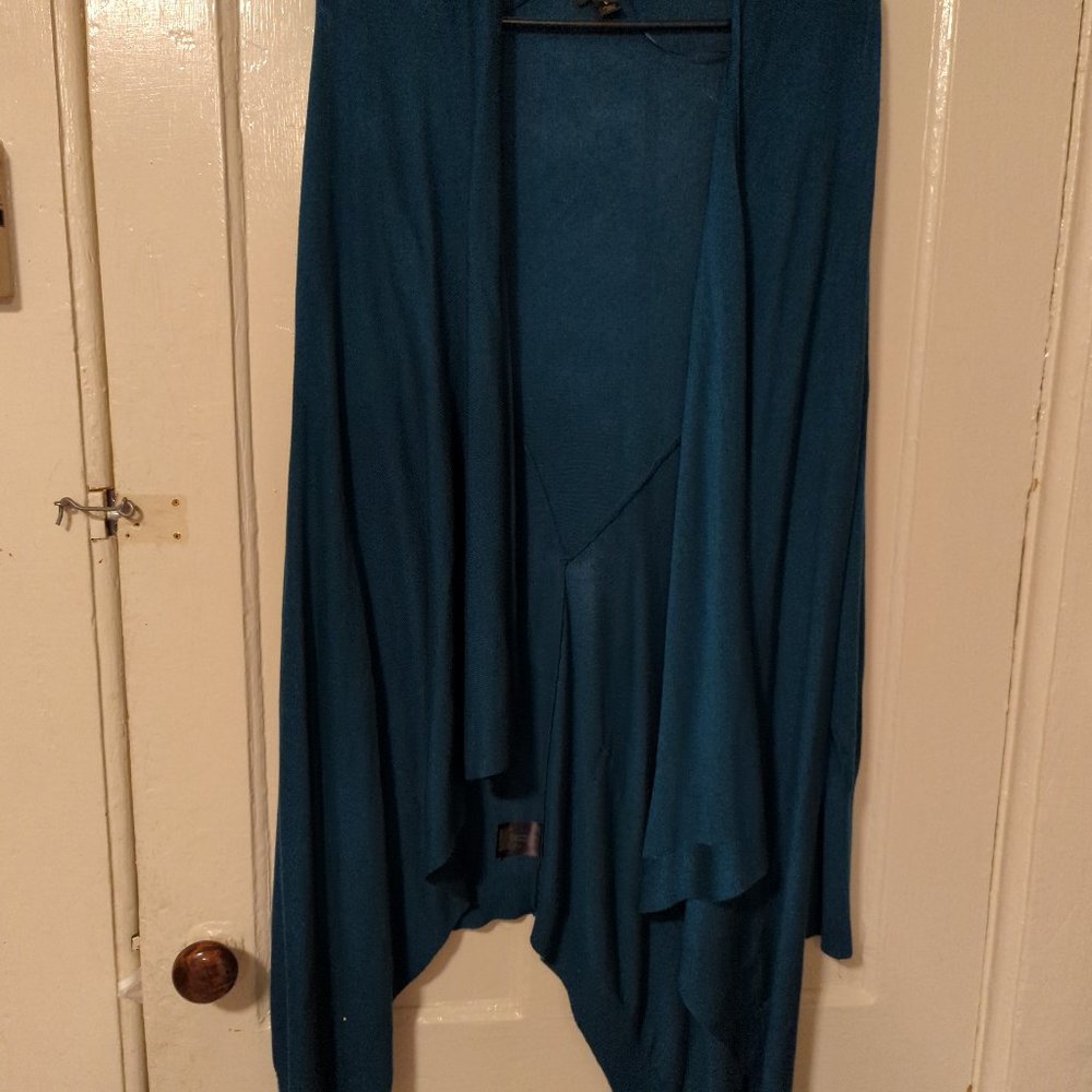 Teal sweater